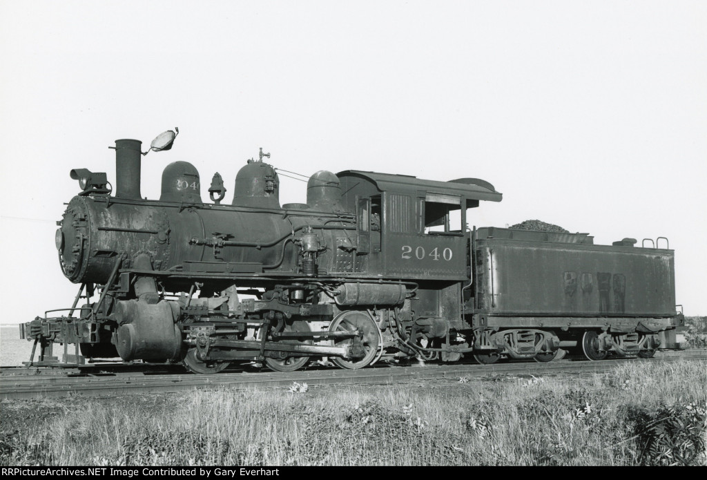 ATSF 0-6-0 #2040 - Atchison, Topeka & Santa Fe